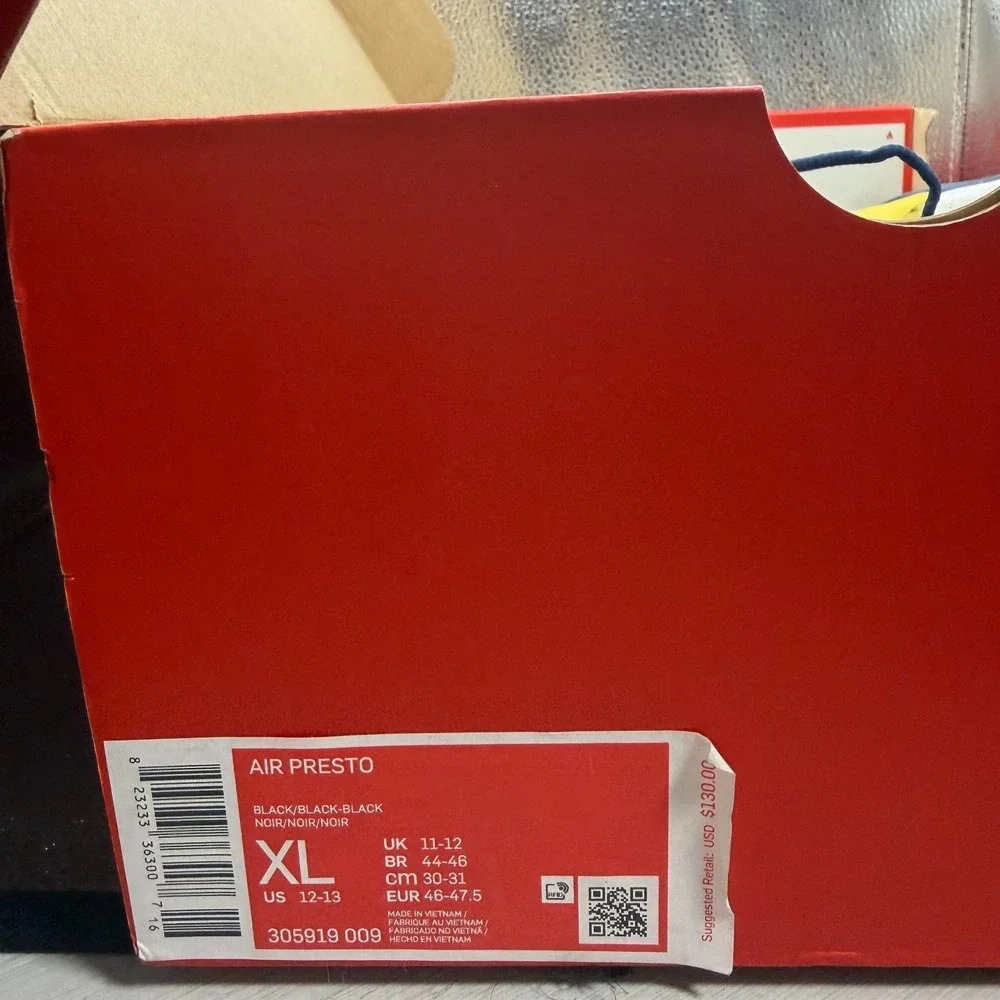 Size 12-13  XL Nike Air Presto Shady Milkman Mens Athletic Shoes 305919-041